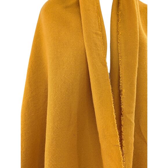 Sole Society Yellow Knit Scarf With Fringe - Picture 3 of 7